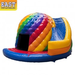 Disco Jumping Castle With Slide