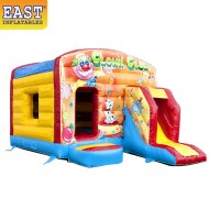 Clown Jumping Castle With Slide