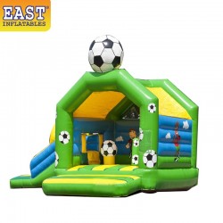 Football Jumping Castle With Slide