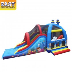 Sea Jumping Castle With Slide