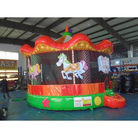 Inflatable Fun Carousel Bouncy House Inflatable Fun Carousel Bouncy House