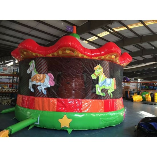 Inflatable Fun Carousel Bouncy House Inflatable Fun Carousel Bouncy House