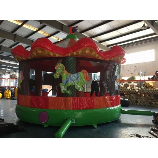 Inflatable Fun Carousel Bouncy House Inflatable Fun Carousel Bouncy House