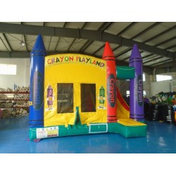 Inflatable Crayon Playland Combo